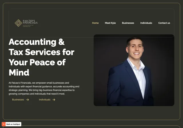 Falcao's Financials — original site