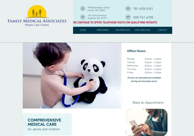 Family Medical Associates — original site
