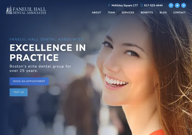 Faneuil Hall Dental Associates &mdash; your current site