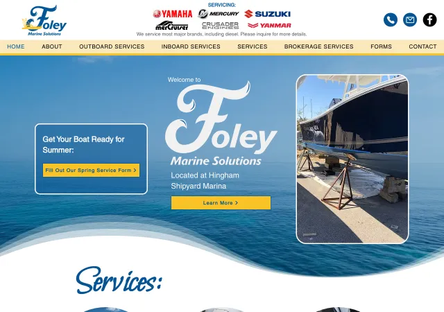 Foley Marine Solutions — original site