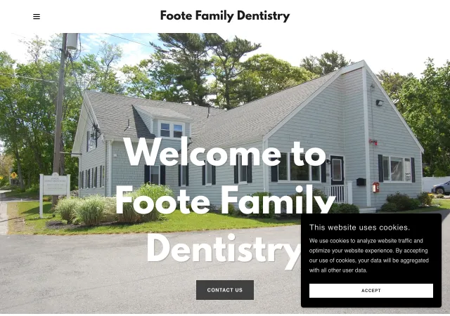 Foote Family Dentistry — old site