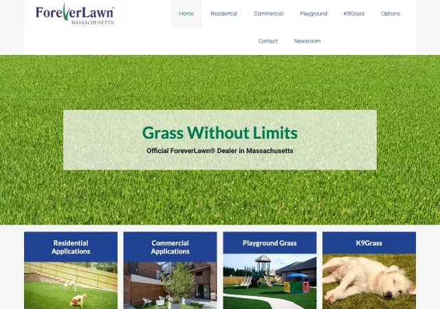 ForeverLawn of Massachusetts — original site