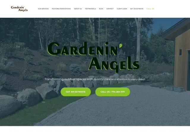 Gardenin' Angels — old site