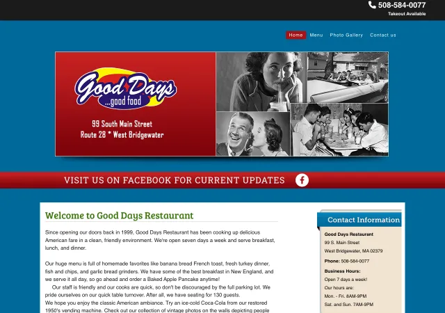 Good Days Restaurant — original site