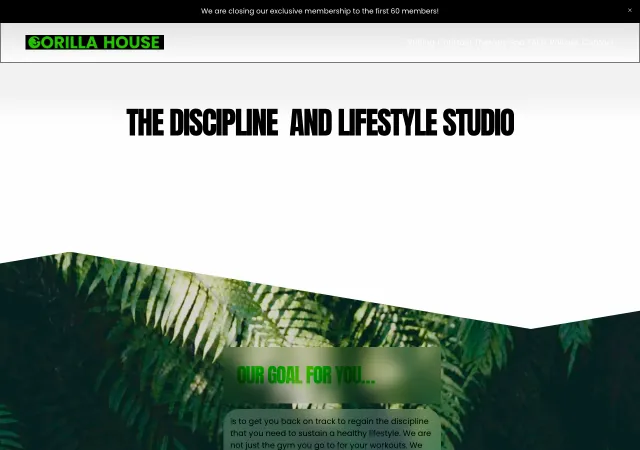 Gorilla House — original site