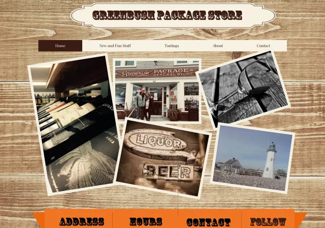 Greenbush Package Store — original site