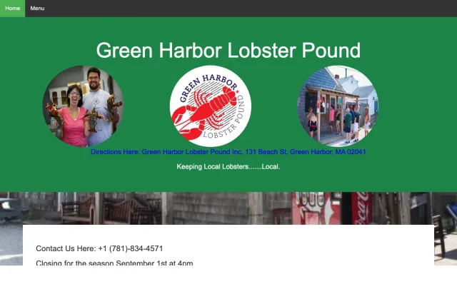 Green Harbor Lobster Pound — original site
