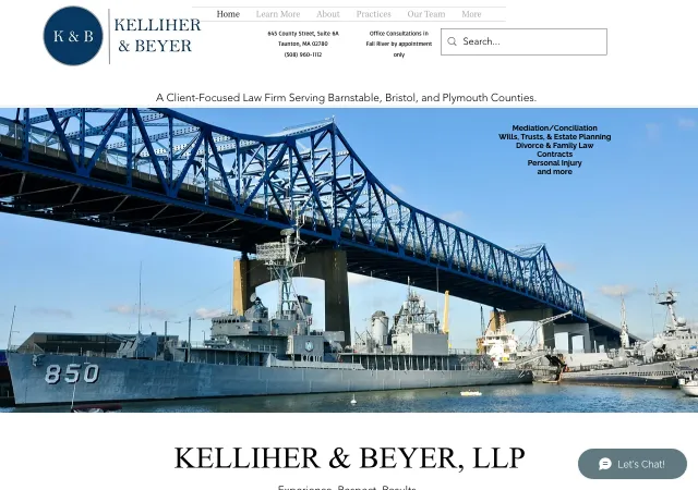 Kelliher & Beyer, LLP — old site