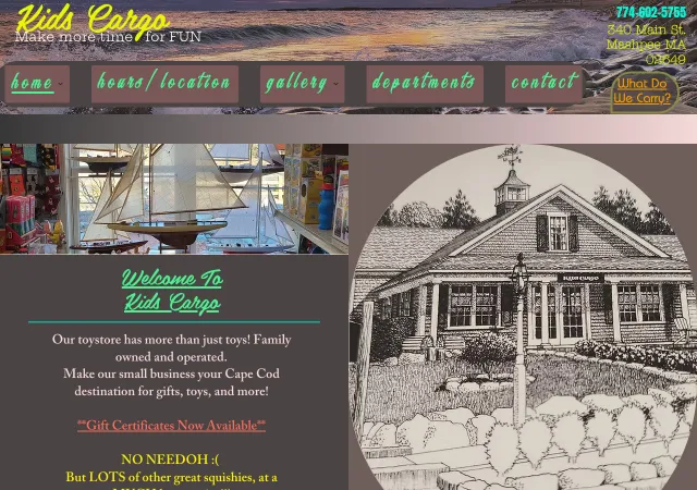 Kids Cargo — old site
