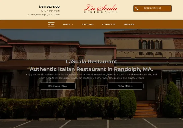 LaScala Restaurant — original site