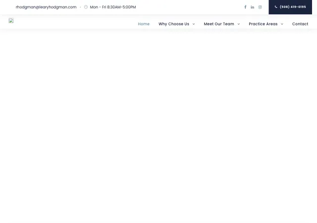 Leary Hodgman Law — old site