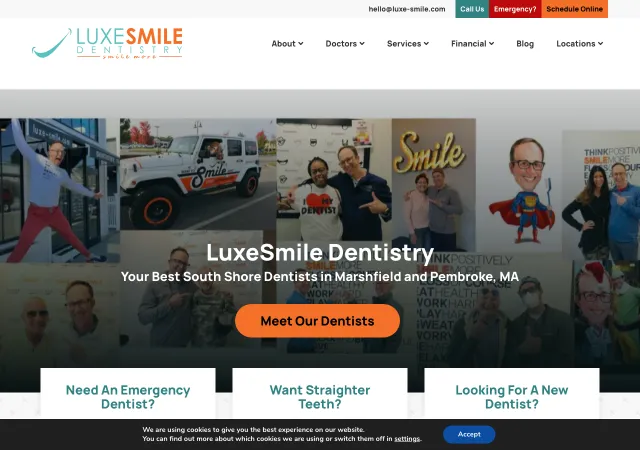 LuxeSmile Dentistry — original site