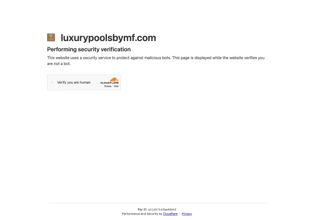 Luxury Pools By MF — original site