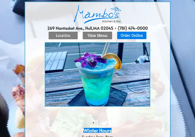 Mambo's Kitchen & Bar — original site