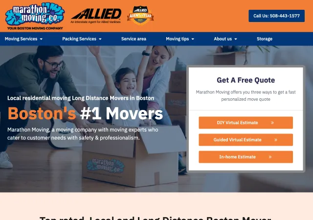 Marathon Moving &mdash; original site
