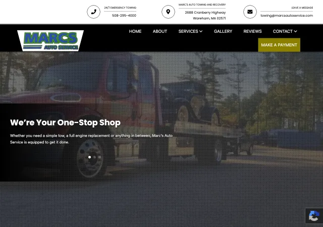 Marc's Auto Service — original site