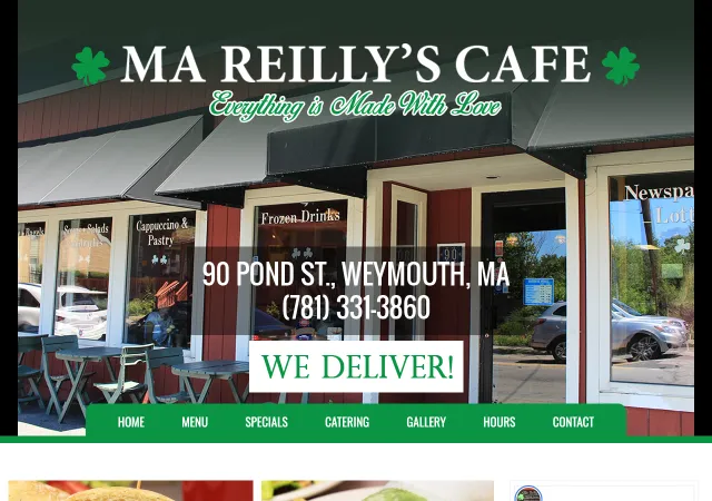 Ma Reilly's Cafe — original site