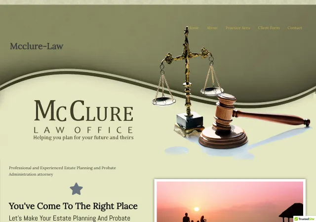McClure Law Office — original site