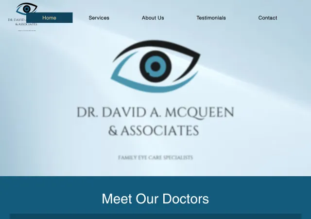 Dr. David A. McQueen & Associates — original site
