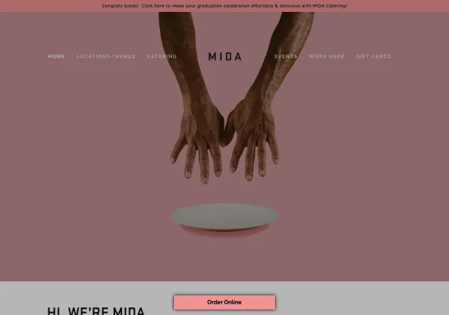 MIDA Restaurant — original site