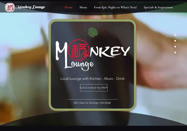 Monkey Lounge — old site