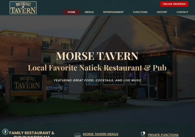 Morse Tavern — original site