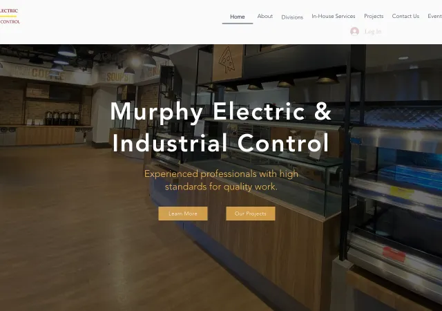 Murphy Electric & Industrial Control — original site