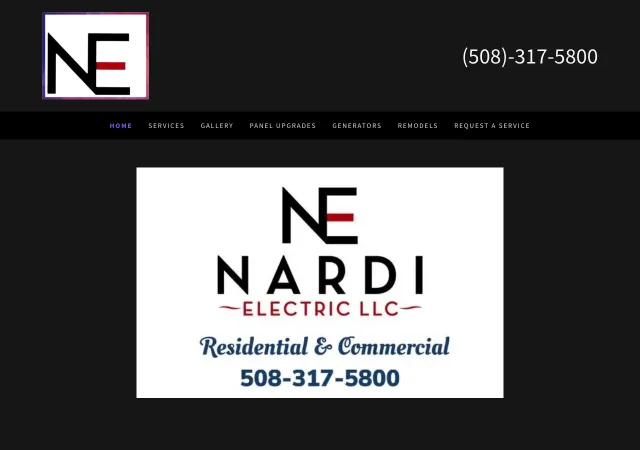 Nardi Electric LLC — old site