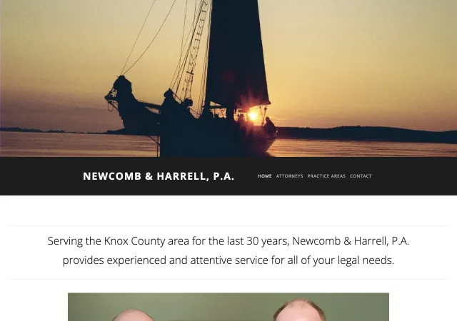 Newcomb & Harrell, P.A. — old site