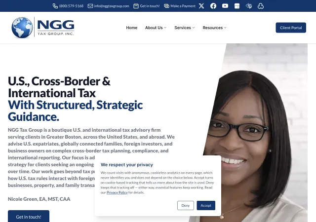 NGG Tax Group, Inc. — original site