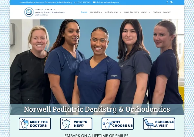 Norwell Pediatric Dentistry & Orthodontics — original site