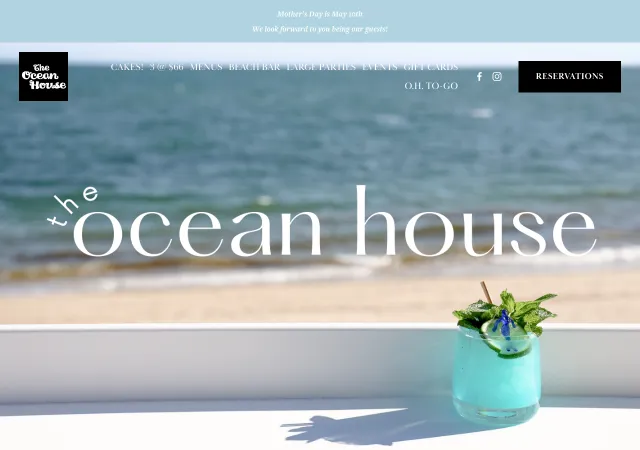 The Ocean House Restaurant — original site