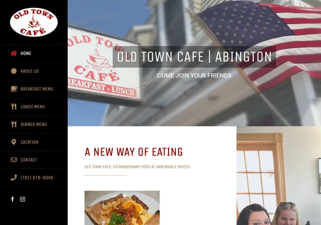 Old Town Cafe — original site