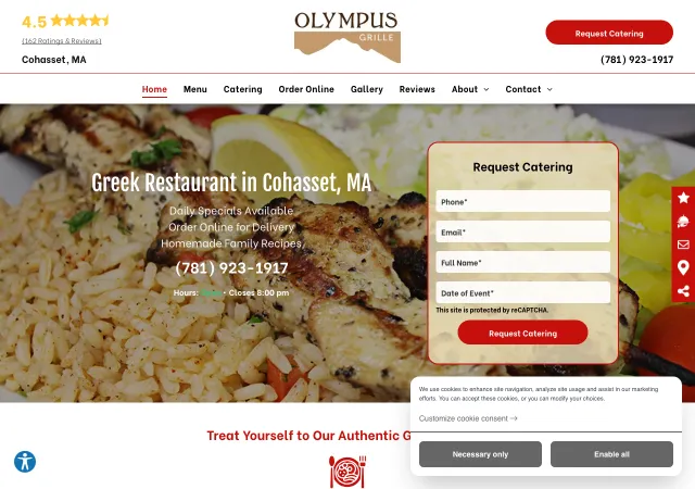 Olympus Grille — original site