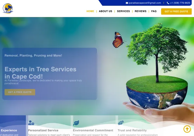 Paradise Landscape — original site