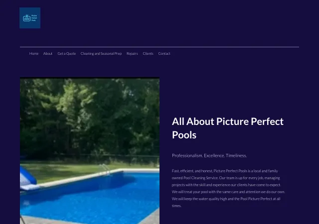 Picture Perfect Pools — original site