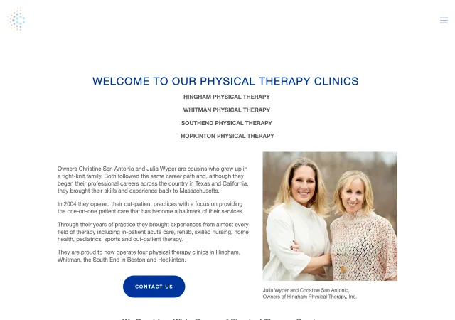 Hingham Physical Therapy — original site