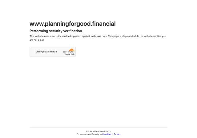 Planning for Good — original site