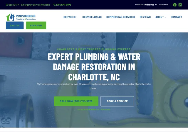 Providence Plumbing — original site