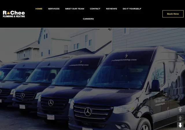 R-Chee Plumbing & Heating — original site