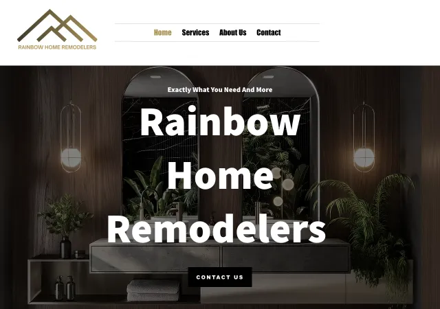 Rainbow Home Remodelers — original site