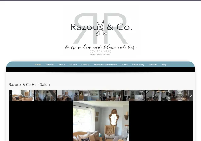 Razoux & Co Hair Salon and Blow Out Bar — original site