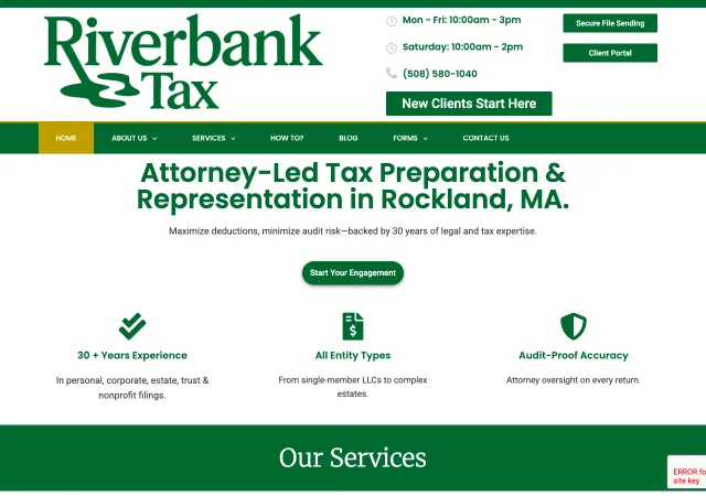 Riverbank Tax — original site