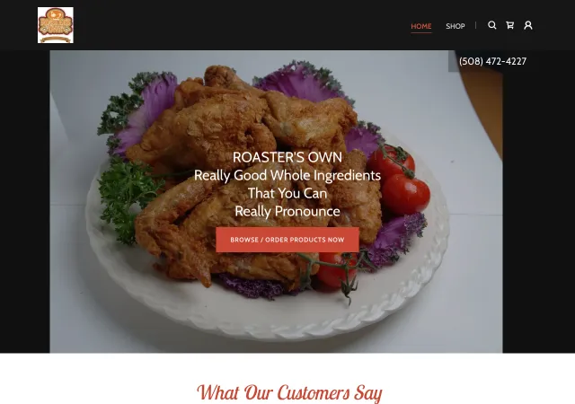 Roaster's Own — original site