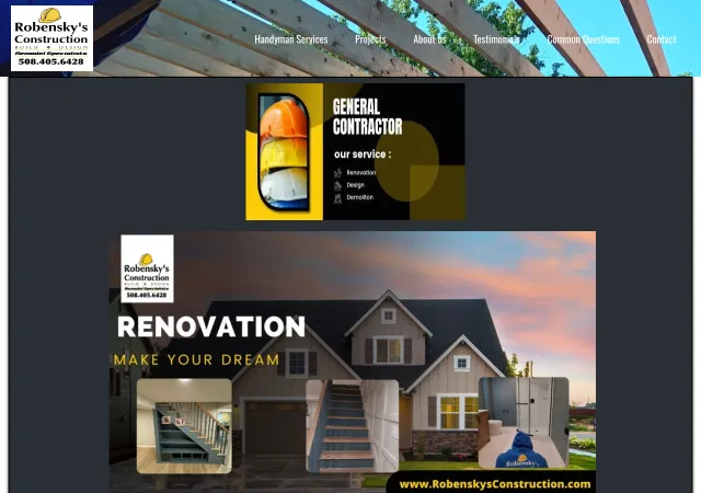 Robensky's Construction — original site