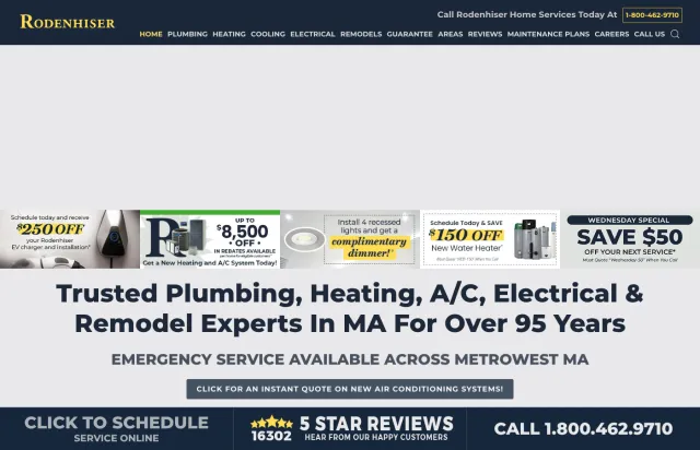 Rodenhiser Home Services — original site