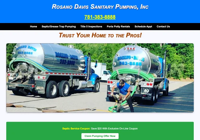 Rosano Davis Sanitary Pumping — original site