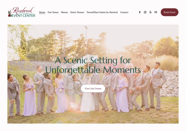 Rosebrook Event Center &mdash; original site