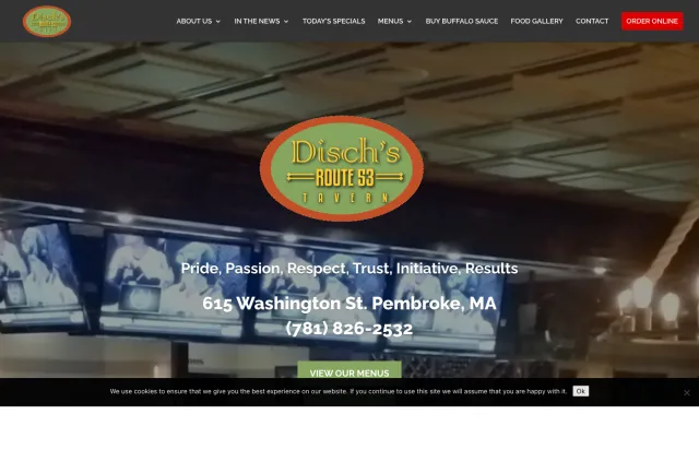 Disch's Route 53 Tavern — original site