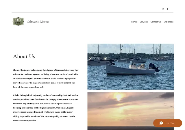 Saltworks Marine &mdash; original site